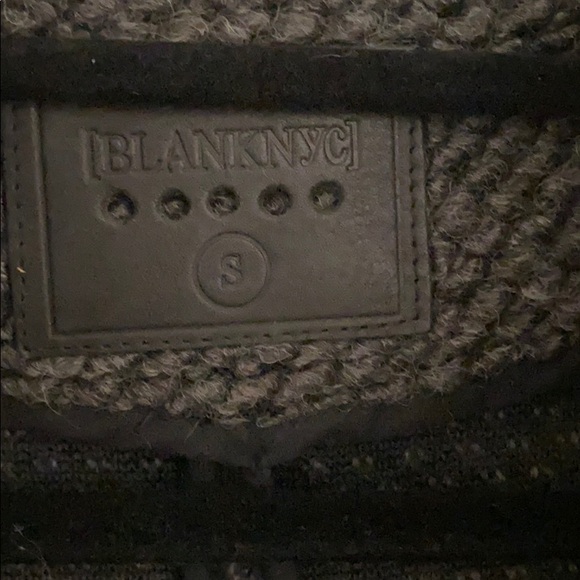 BLANK NYC GRAY KNIT JACKET. - Picture 2 of 4